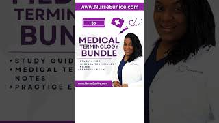 $5 Medical Terminology Bundle - $5 CNA Bundle