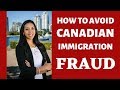 How to Avoid Canadian Immigration Fraud