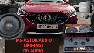 Mg Astor Audio Upgrade Dd Audio Karol Bagh,Delhi