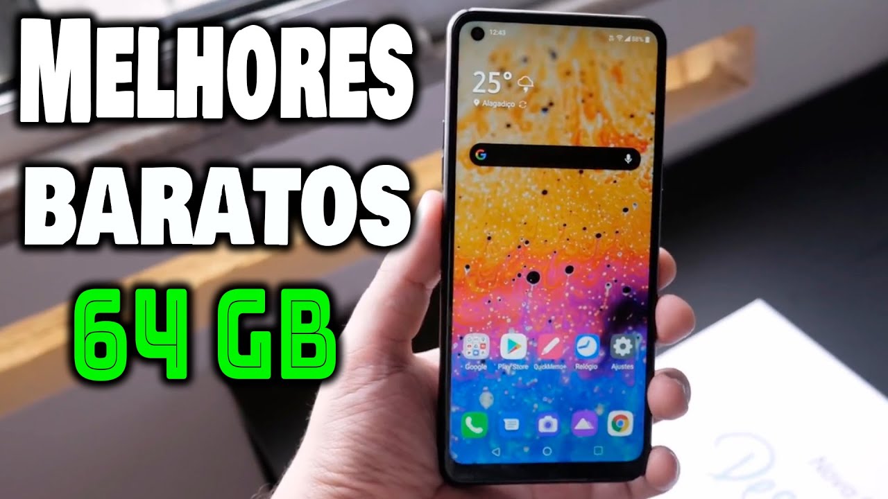 QUAL O MELHOR CELULAR DE 64GB BOM E BARATO CUSTO BENEFÍCIO! TOP 6 JULHO 2021