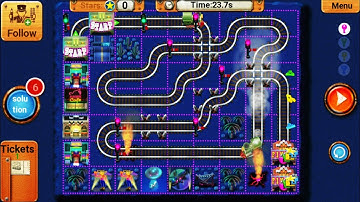 Rail Maze 2 Addictive Gameplay - Train Puzzle Game - Android Gameplay #66