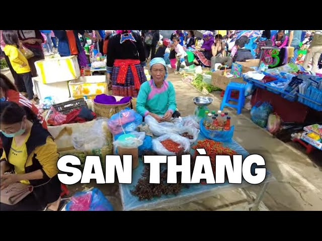 Khám phá sắc màu vùng cao tại chợ phiên San Thàng Khám phá sắc màu vùng cao tại chợ phiên San Thàng