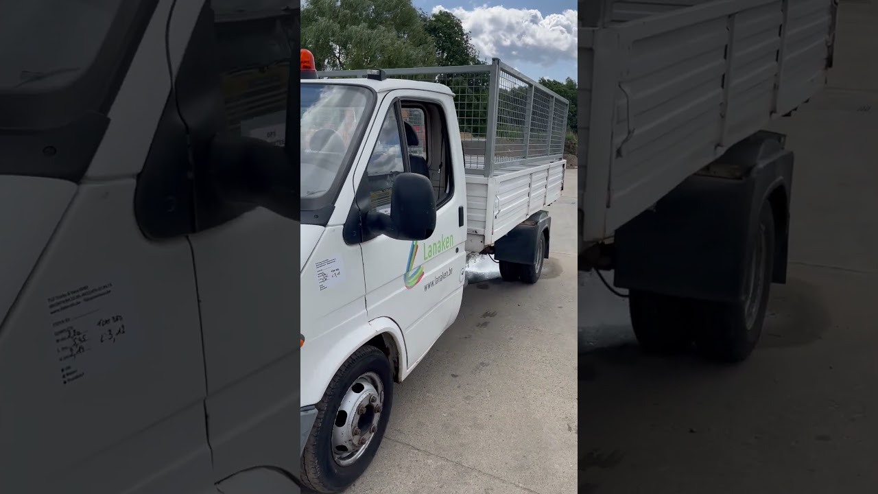 STOCK ID3400 FORD TRANSIT PICK UP