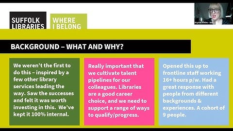 Giving your Apprentice the Best Experience | Libraries Connected Webinars | 2023