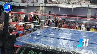 Tiger Trueno, Clelestial vs Diamantito Negro, Payasito Luky, Resumen, Arena Guadalajara