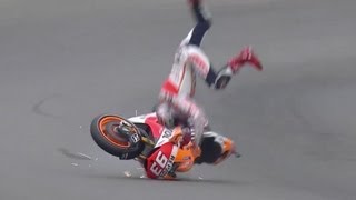 Marquez fit to continue despite FP3 crash