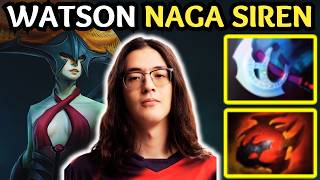 🔥 Watson NAGA SIREN Carry Creates Constant Map Pressure — Mirror Image & Rip Tide 🔥 Dota 2