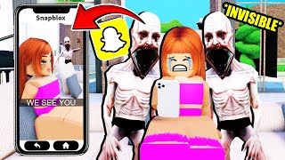 SCP TROLLING On Roblox SNAPCHAT With My BOYFRIEND…*HILARIOUS*