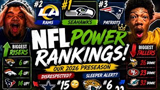 We Put the Seahawks at #1?! 👀 NFL Power Rankings