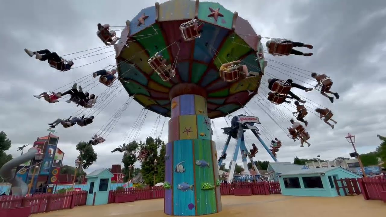 Wave Swinger 4K Drayton Manor Off Ride POV 2022