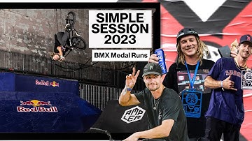 SIMPLE SESSION 2023 BMX MEDAL RUNS | X Games