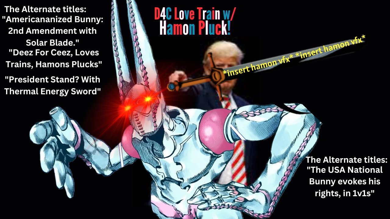 Roblox is Unbreakable] 1v1 with D4C Love Train Pluck Hamon gives me more  rights than my country! 