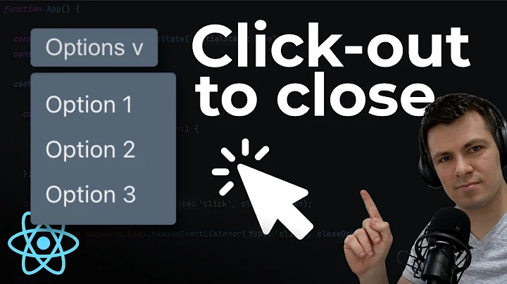 React click outside to close