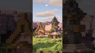 Minecraft Cherry Blossom Survival House