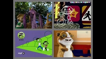PBS Kids Program Break/Split Recording (2008 MPT) Incomplete 