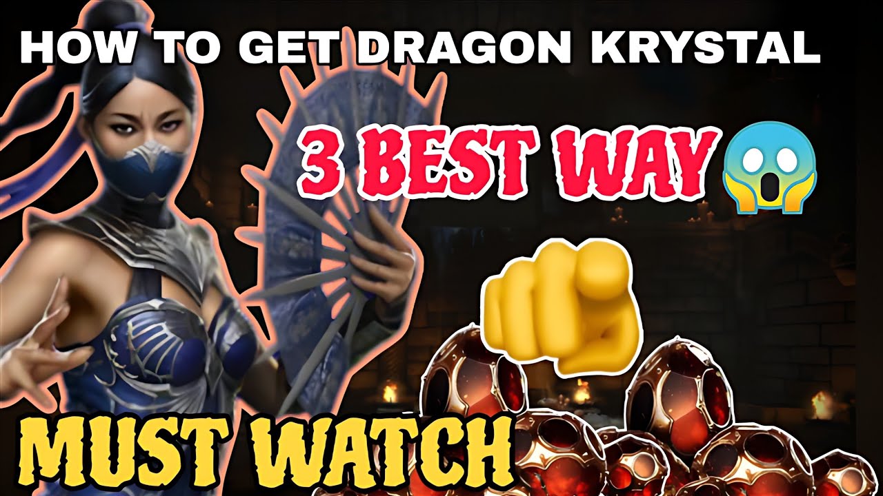 MK Mobile: How to Get Dragon Krystals FAST (3 Easy Ways)🔥 | Best Methods 2025