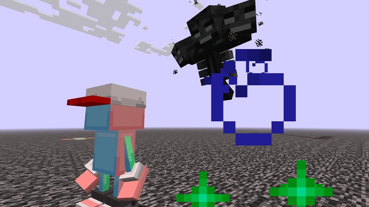 Defender vs Wither Minecraft Mob Battle - YouTube