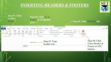 Lesson - 4 "Advanced Features of MS Word 2013"