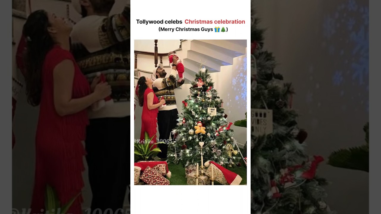 Celebrities Christmas celebration 🎉🎄🎁 