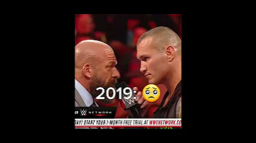 Randy Orton & Triple H Then vs Now