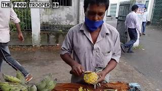 Fruit Cutting | Pineapple Cutting | Friuts on Street in Bangladesh | The Food Trooper BD