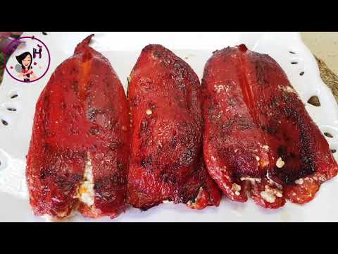 Peynirli Kırmızı Biber