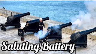 Saluting Battery Valletta Malta 4 O’clock Gun