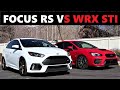 New Subaru STI Vs Ford Focus RS: Which Is Objectively Better?