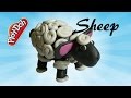 How to make Sheep for kids using Play doh