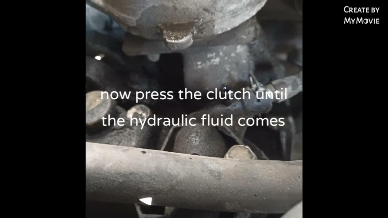 fiat clutch slave cylinder bleeding YouTube