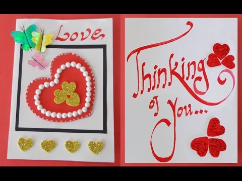 easy homemade valentine cards