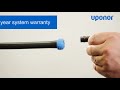 Uponor Quick&amp;Easy system with black PEX pipe (Australia only)