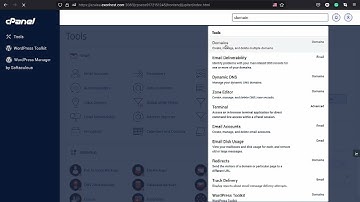 How to Create subdomain/addon domain/park domain in the cPanel Jupiter theme.