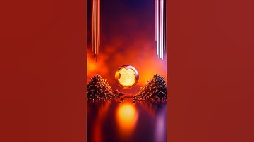 The Magnetic Dance of Particles Satisfying 3D Art#satisfying Short video#