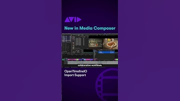 NEW IN MEDIA COMPOSER — OpentTImelineIO import support
