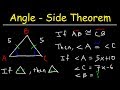 Angle Side / Base-Angle Theorem - Two Column Proofs