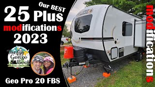 M0124  Twentyfive Plus (25+) Epic Modifications for 2023 (Rockwood Geo Pro 20FBS)