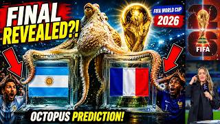 World Cup 2026 Finalists Revealed Octopus Prediction Revealed!