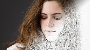 How to Transform a Photo into a Drawing Photoshop Tutorial - PLP #122 by Serge Ramelli