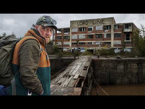 Camping Overnight in an Abandoned Building - We Weren't Alone