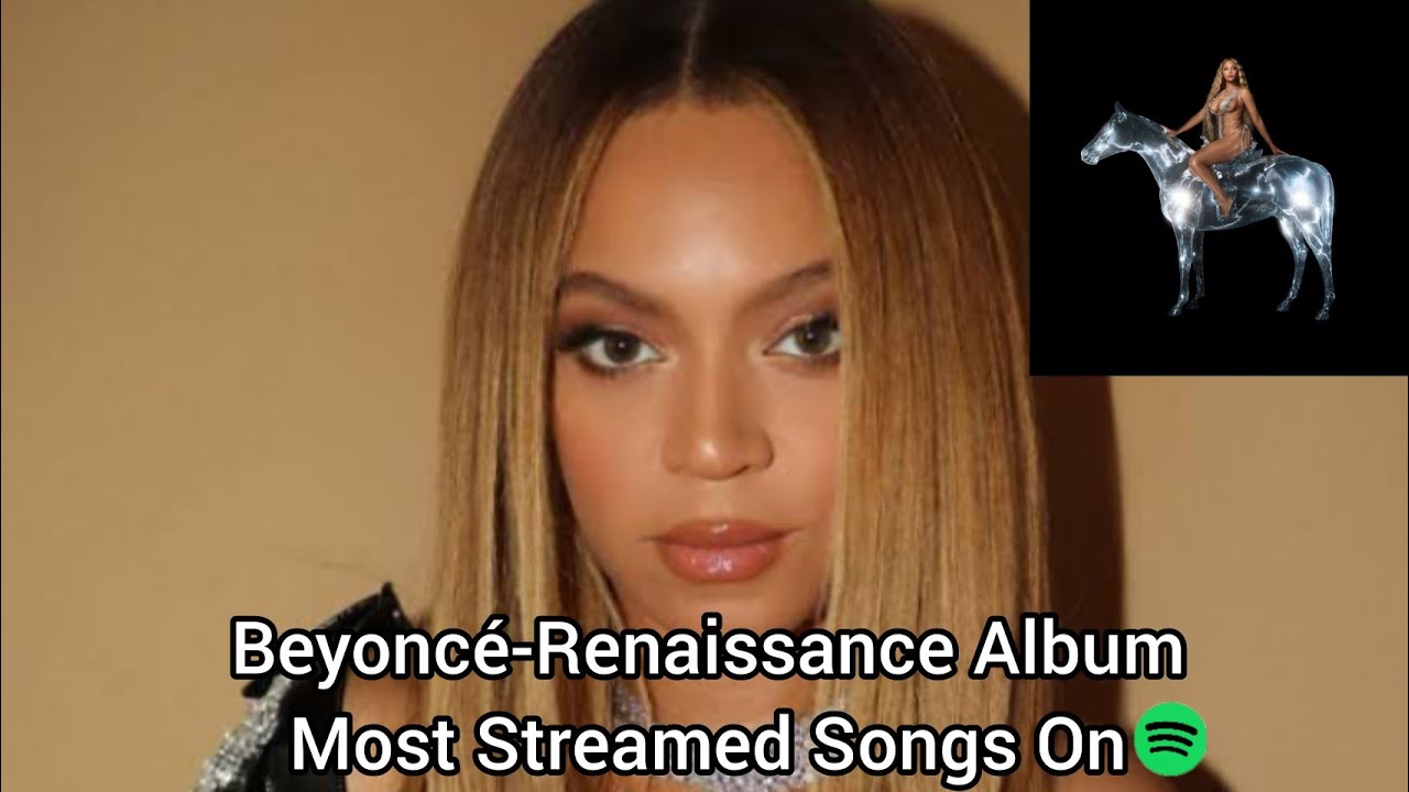 Beyonce-Renaissance Album Most Streamed Songs On Spotify - YouTube