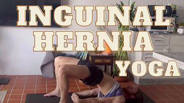 Yoga Practice for Inguinal Hernia with 528 hz Healing Music and Guided Visualization