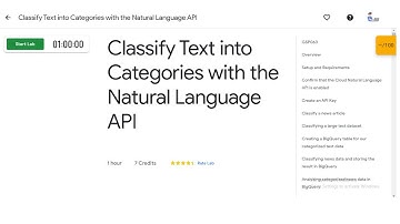 Classify Text into Categories with the Natural Language API