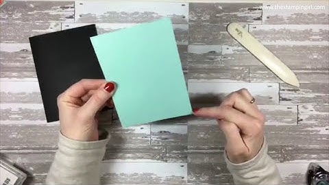 Party Pandas Card - FACEBOOK LIVE REPLAY with The Stampin
