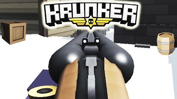 A Rookie Noob Plays Krunker.io (Krunker Highlights)