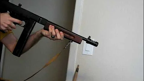 SS ROOM M1928A1 THOMPSON BFONG test fire