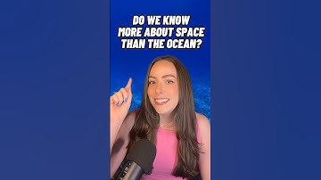 Have we really explored more of space than the ocean?! ￼