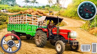 Real Tractor Driving Simulator 3D - Village Tractor Game 2022 - Android Gameplay screenshot 4