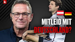 Rangnick überrascht: Deutschland weiter ein Halbfinal-Kandidat bei EM | Österreich - Deutschland 2:0