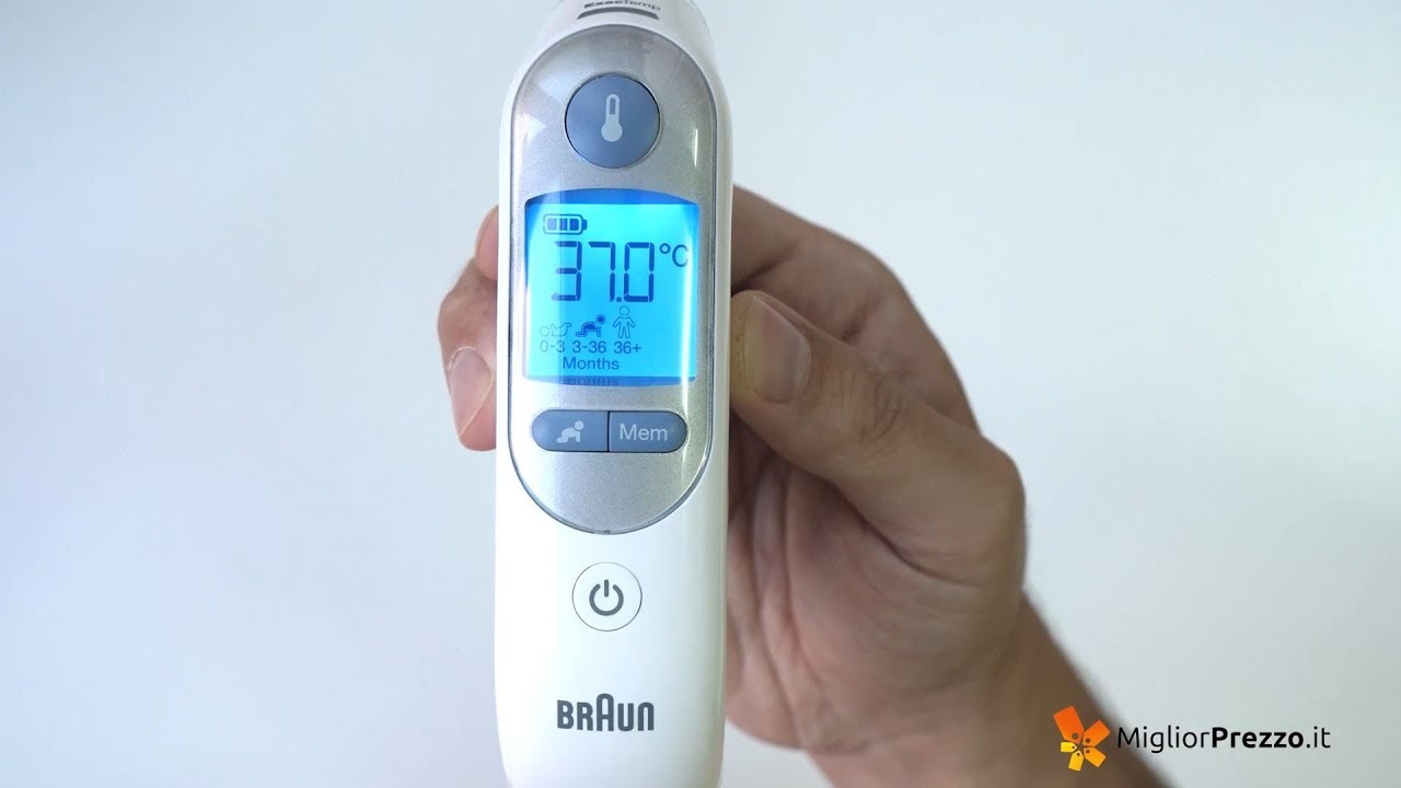 Termometro digitale a infrarossi Braun IRT6520 ThermoScan - Video  recensione di Convenienza.com 